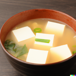 Dall-e image of Miso Soup
